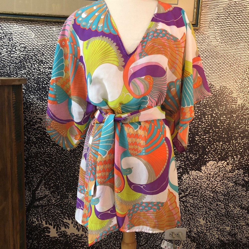Josh Brady Anthropologie belted tunic size 1
